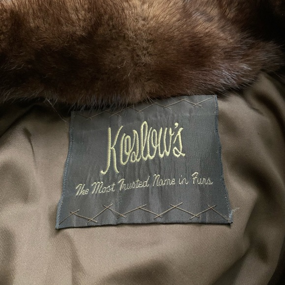 Vintage Koslow’s mink fur jacket coat - Picture 9 of 11
